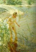 Anders Zorn reflexer oil on canvas